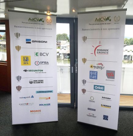 Les sponsors du 20e anniversaire de l'AdCV